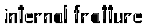 Internal Fratture font